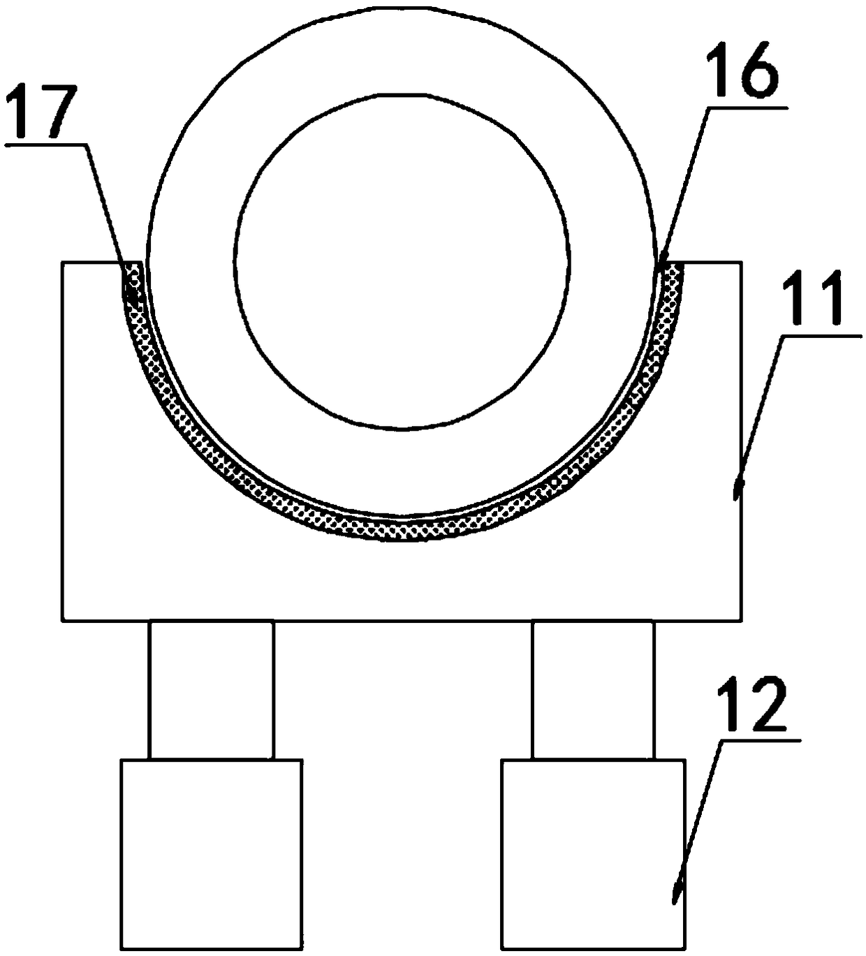 Mute clamp for clutch shell body machining