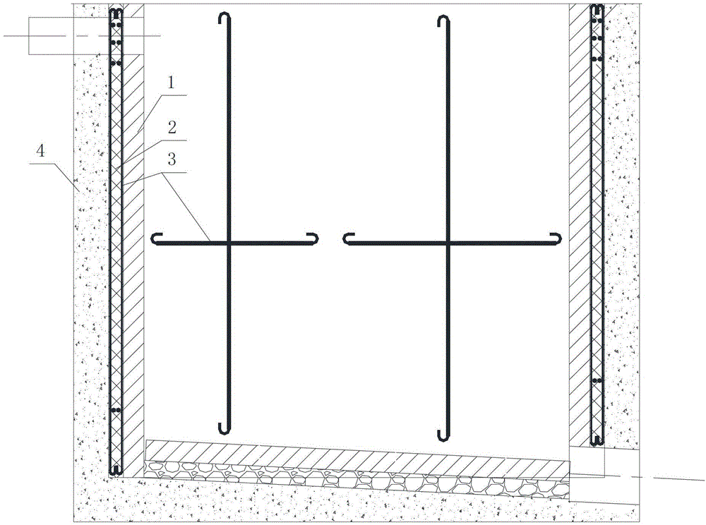 Thermal insulation construction and method used for steel slag thermal smouldering device