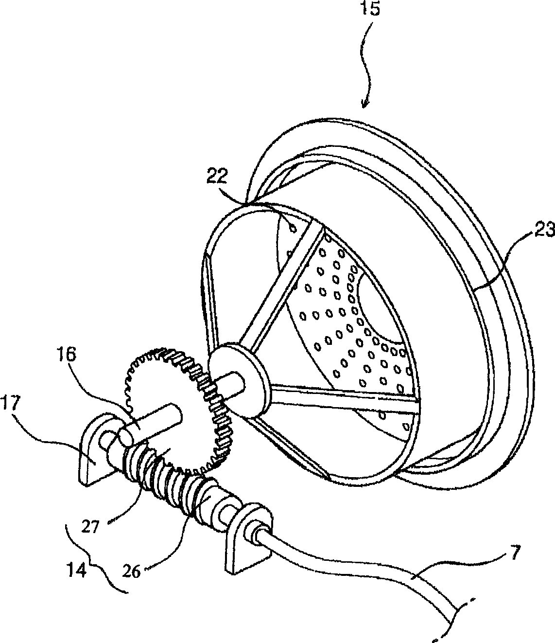 Shower nozzle for shower and massage