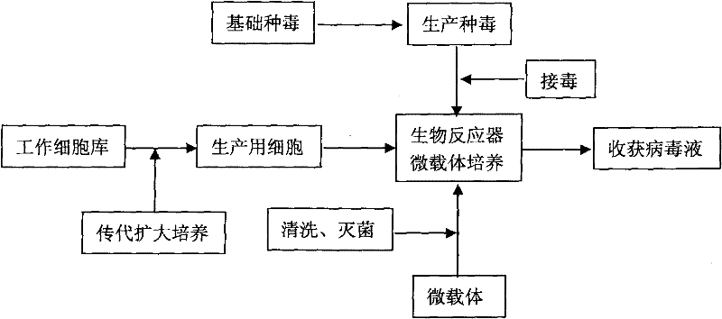 Method for production of porcine epidemic diarrhea virus