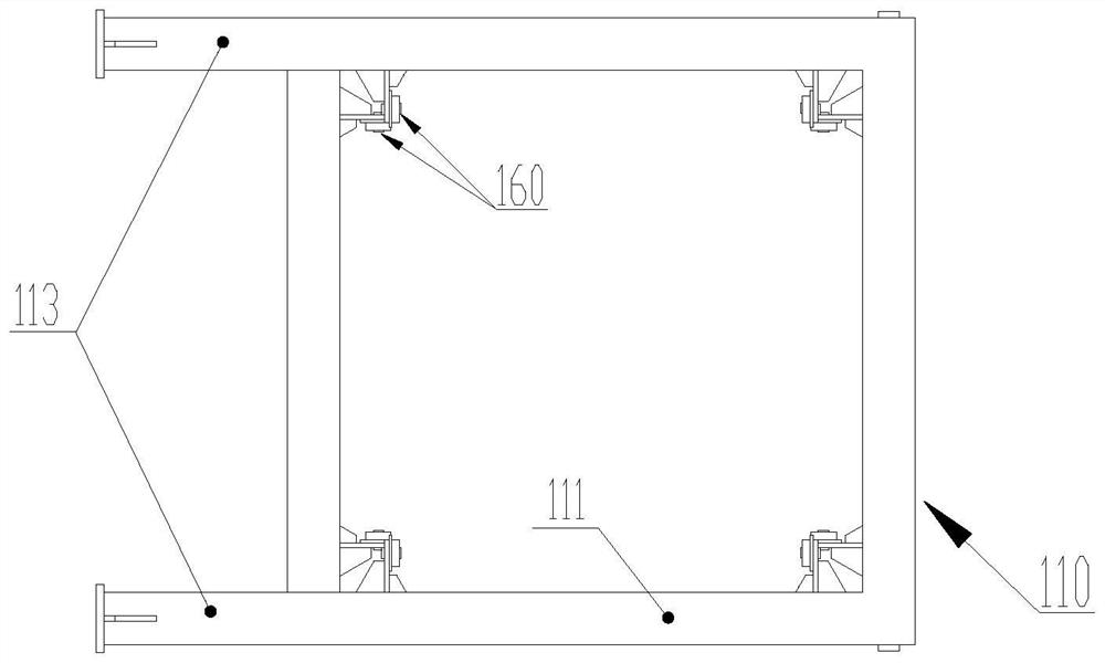 High-rise building construction system and installation method thereof