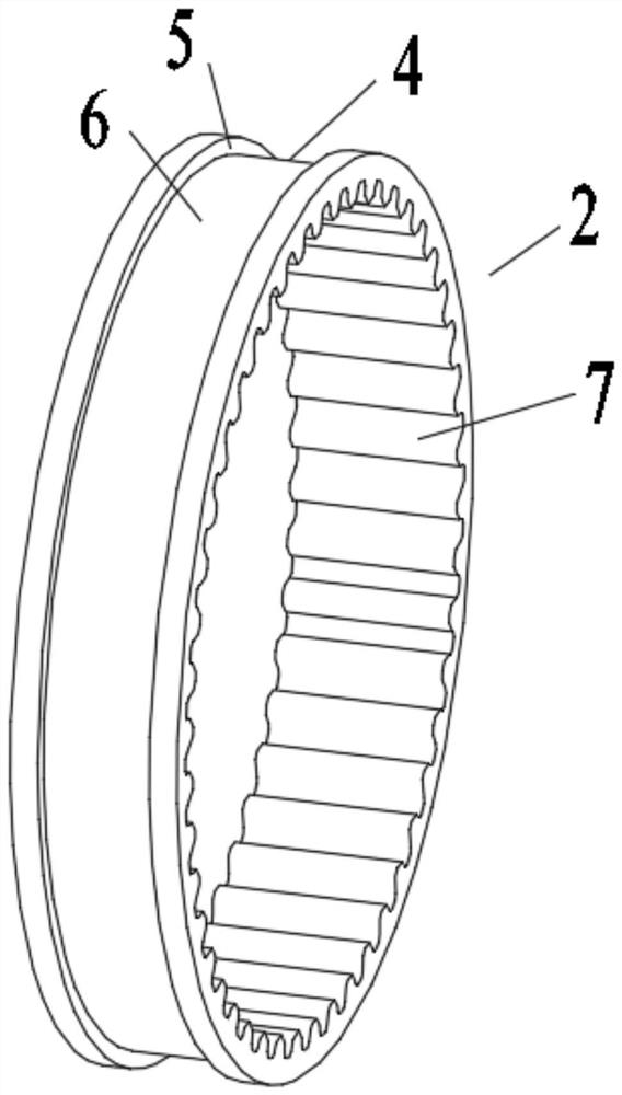 Self-moving robot, synchronous belt and preparation method of synchronous belt