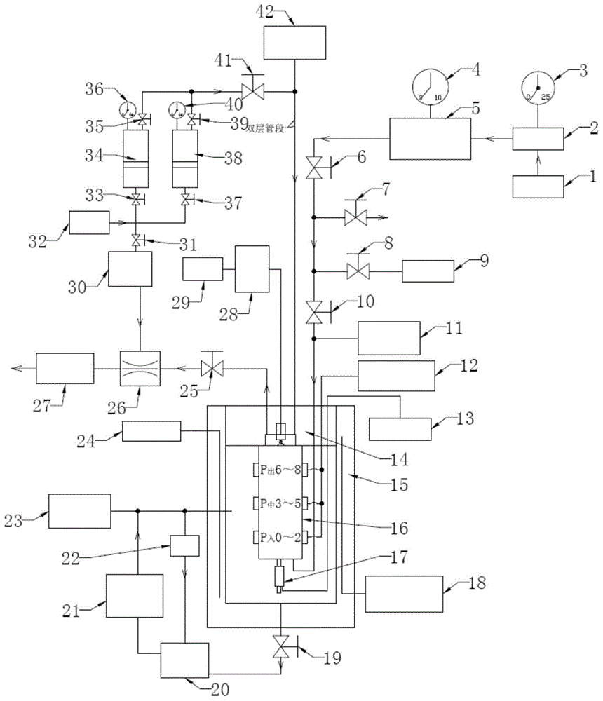 Crack-containing shale stability evaluation device and method