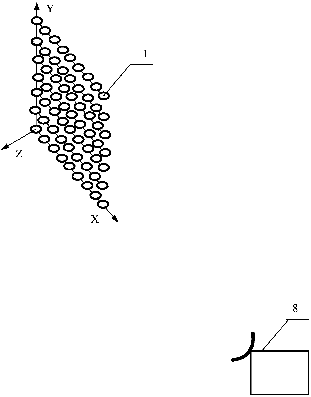 Unmanned aerial vehicle, antenna array based on unmanned aerial vehicle cluster, control system and control method