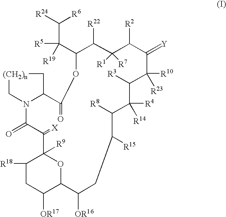 Use of macrolide compounds for the treatment of dry eye