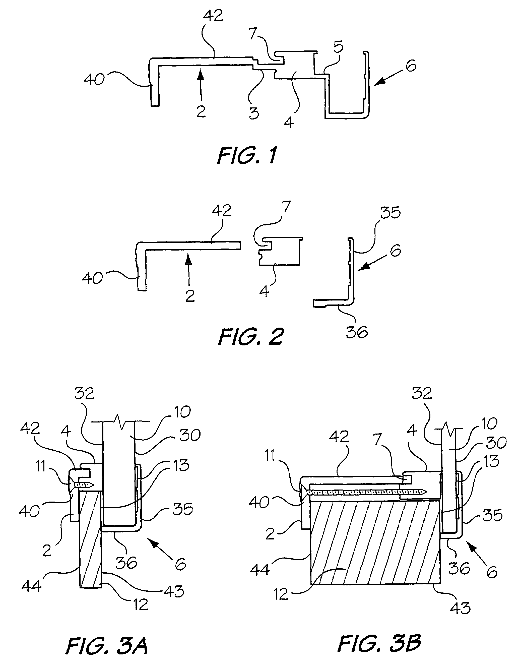 Fixed window arrangement