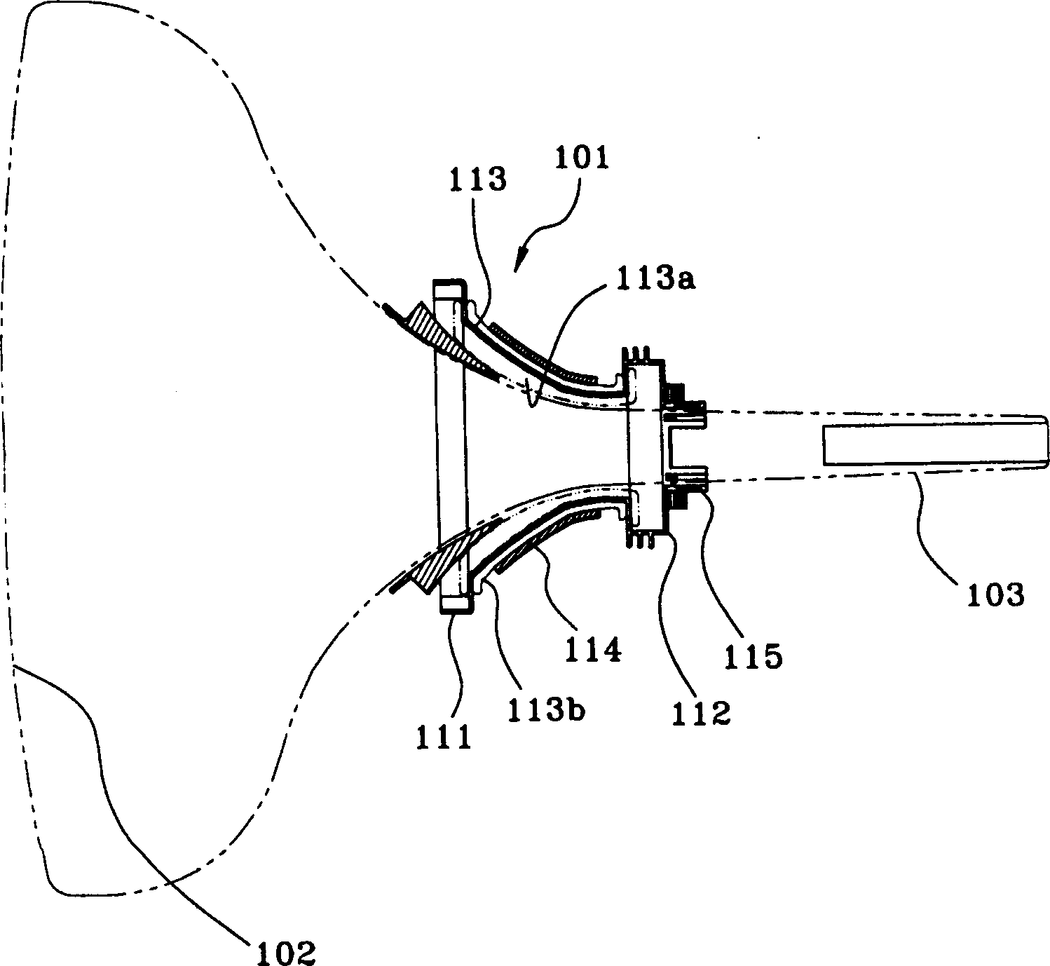 Winding mould and deflection coil