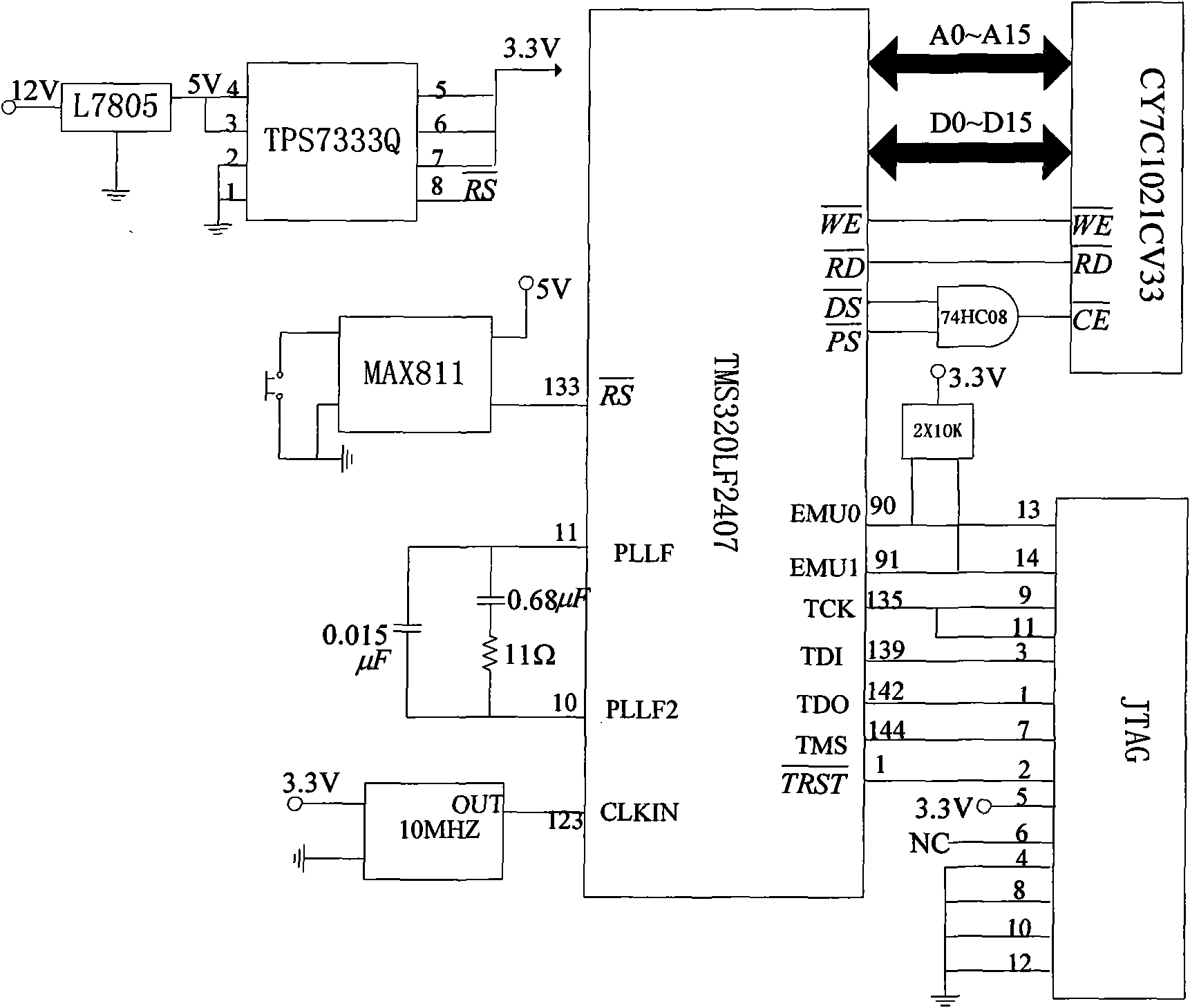 Digital signal processor (DSP)-based intelligent gas sensor checking instrument for mines