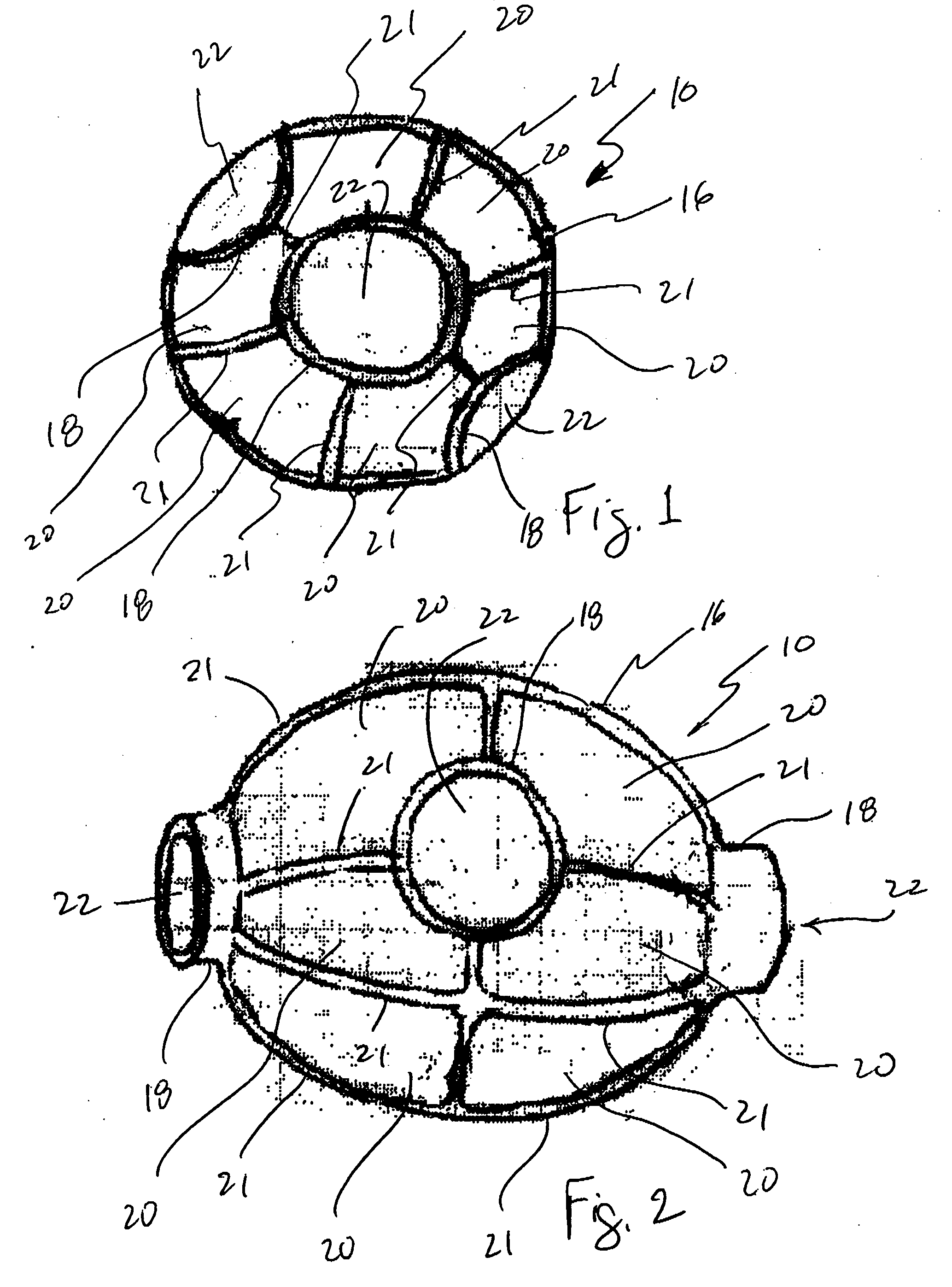 Lightweight hub for rotors