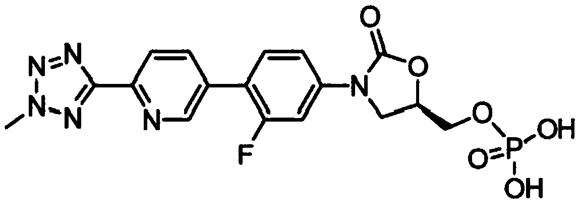 Preparation method of tedizolid phosphate