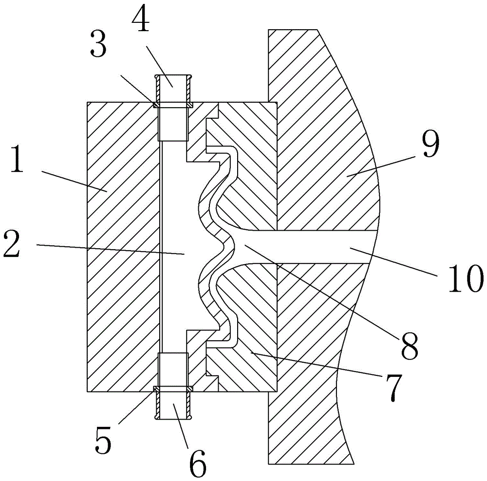 Hot chamber die-casting die