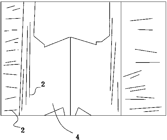 Fabricating process of wood grain picture