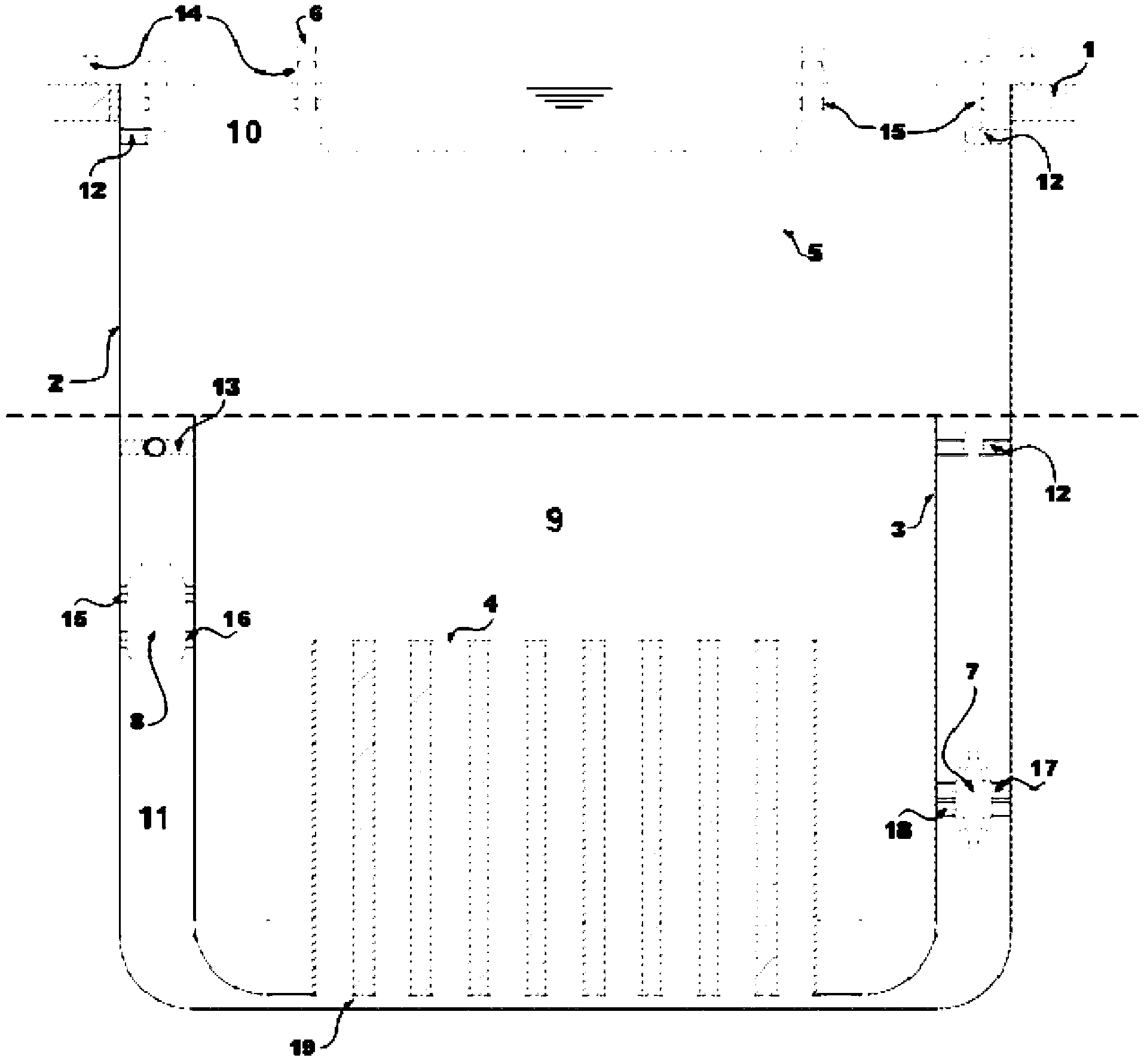 Cooling and purifying system of spent fuel pool