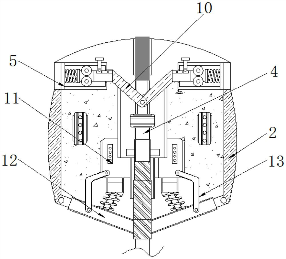 Metal workpiece machining device utilizing thread cutting