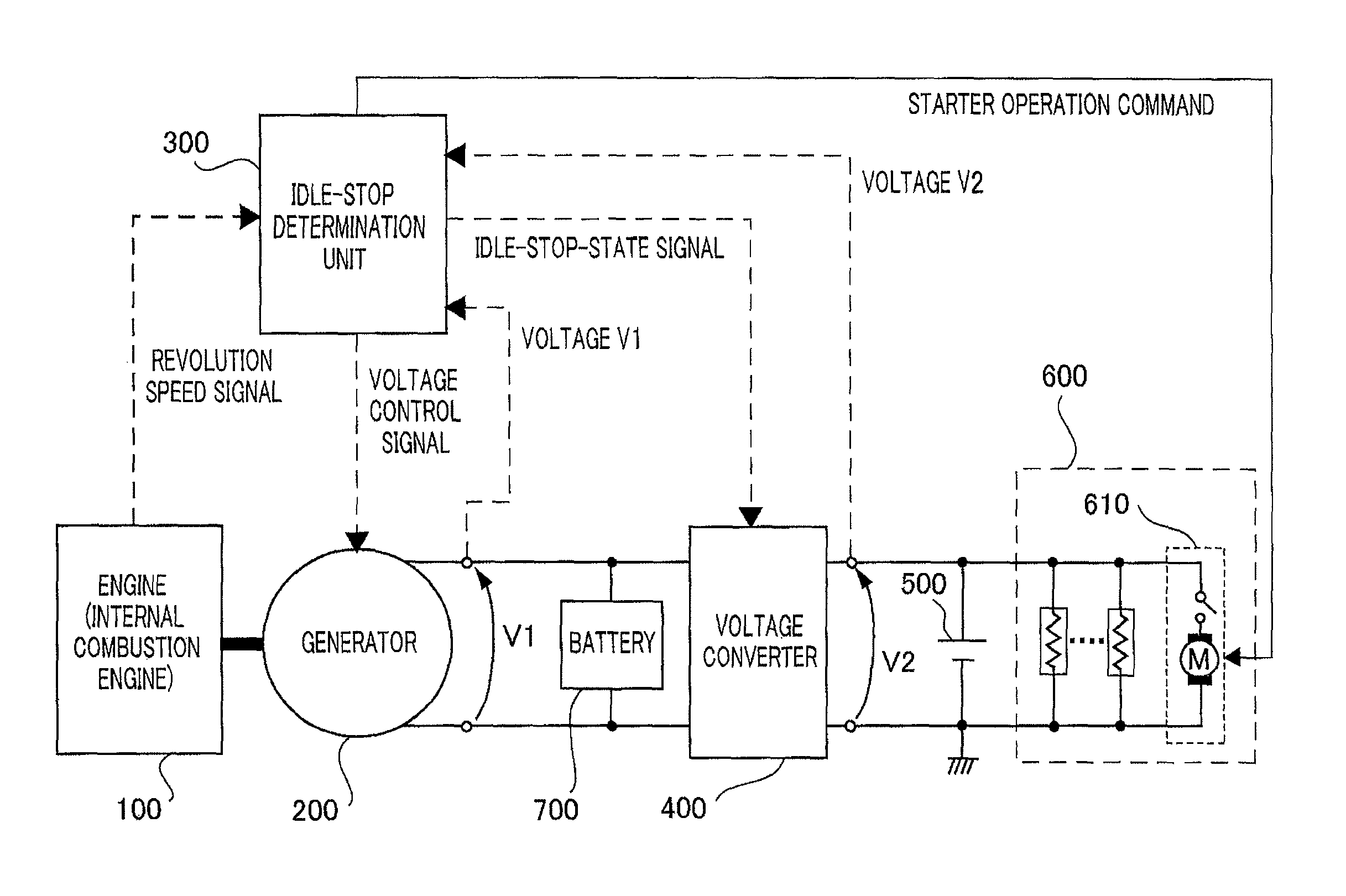 Vehicular power supply device