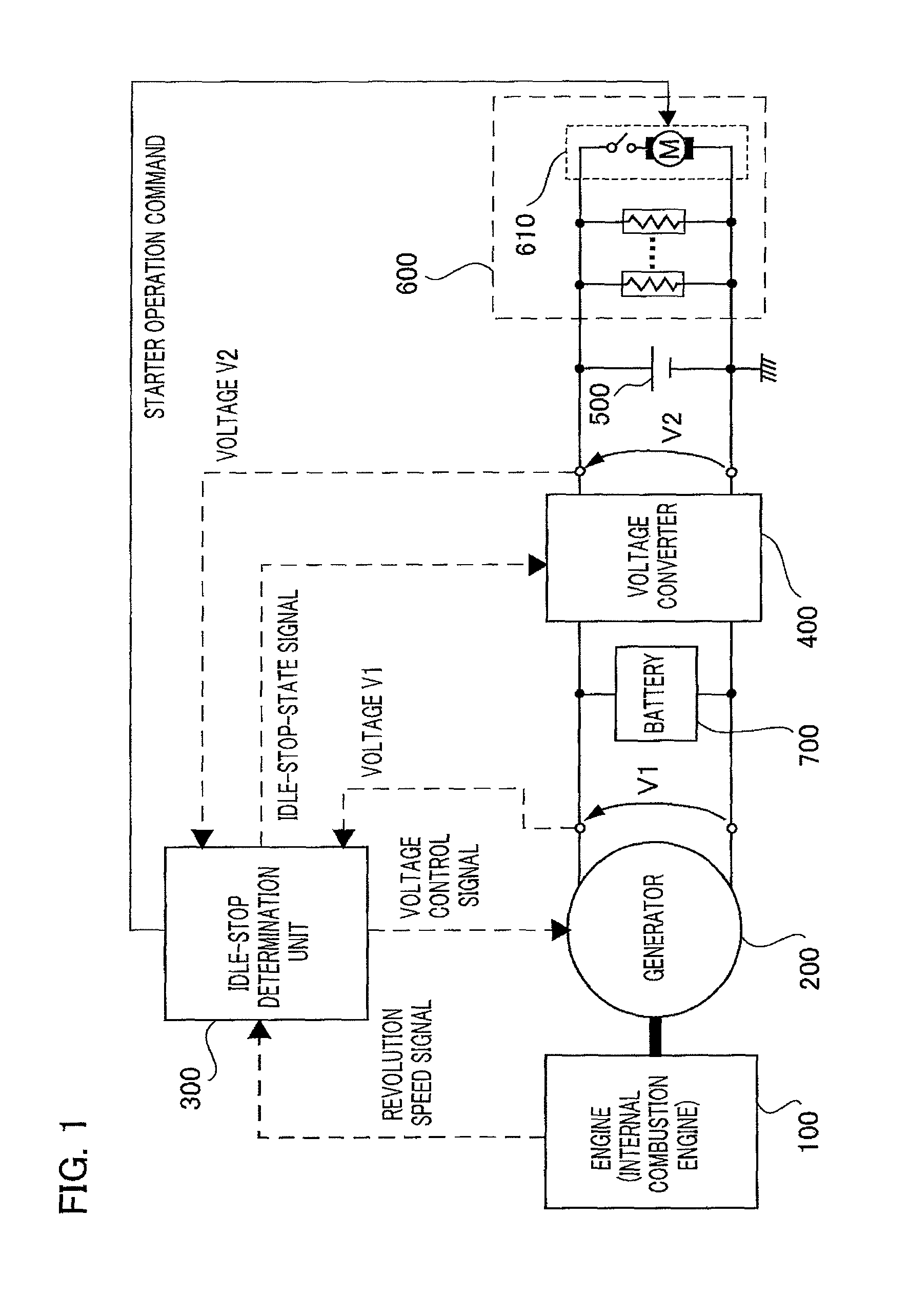 Vehicular power supply device