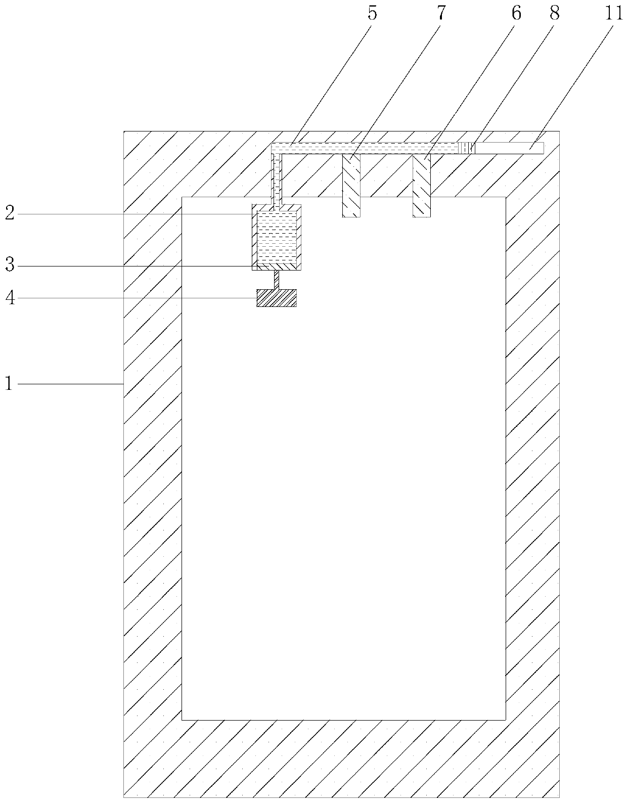 Liquid antenna assembly and electronic equipment thereof