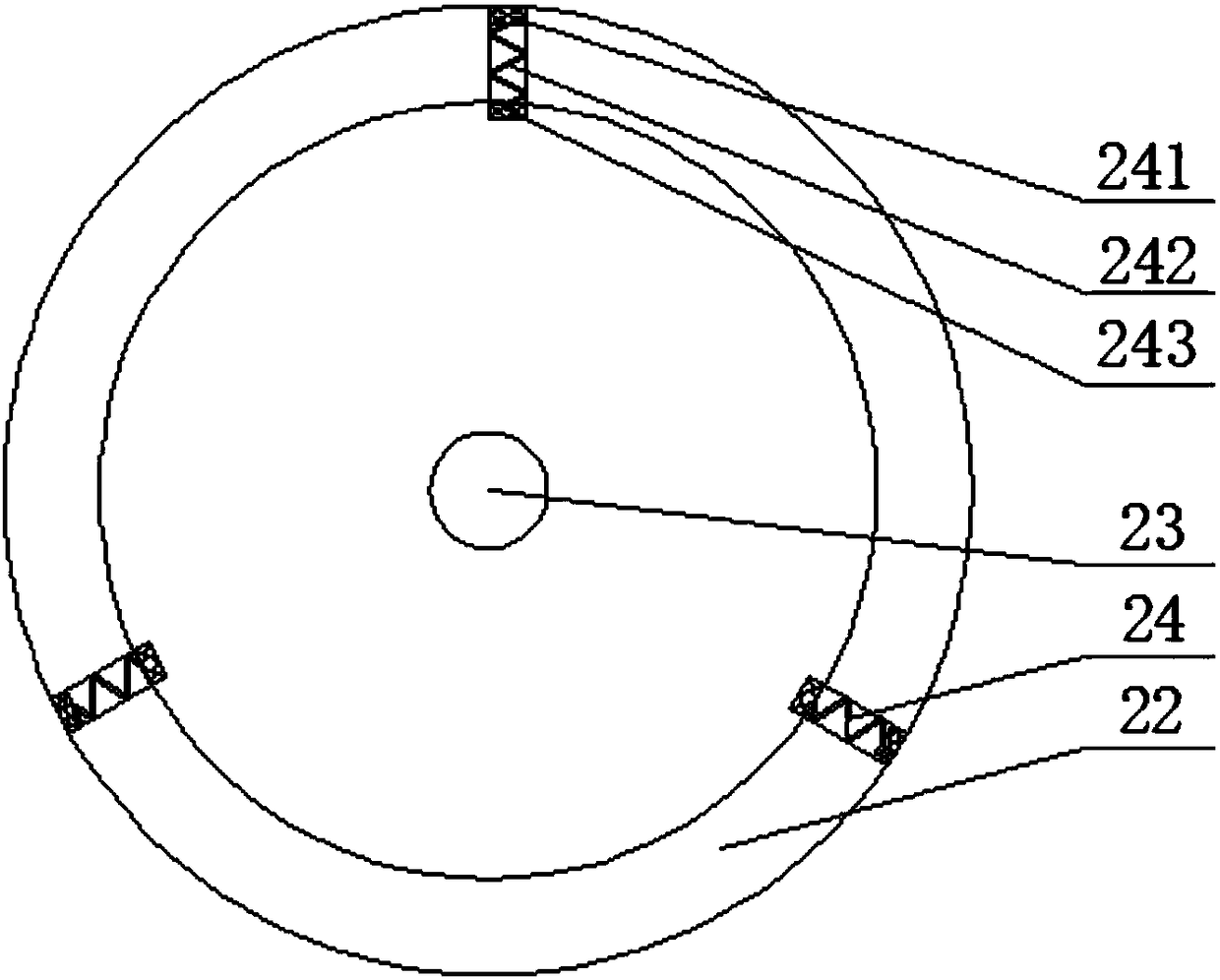 Household paper conveying device