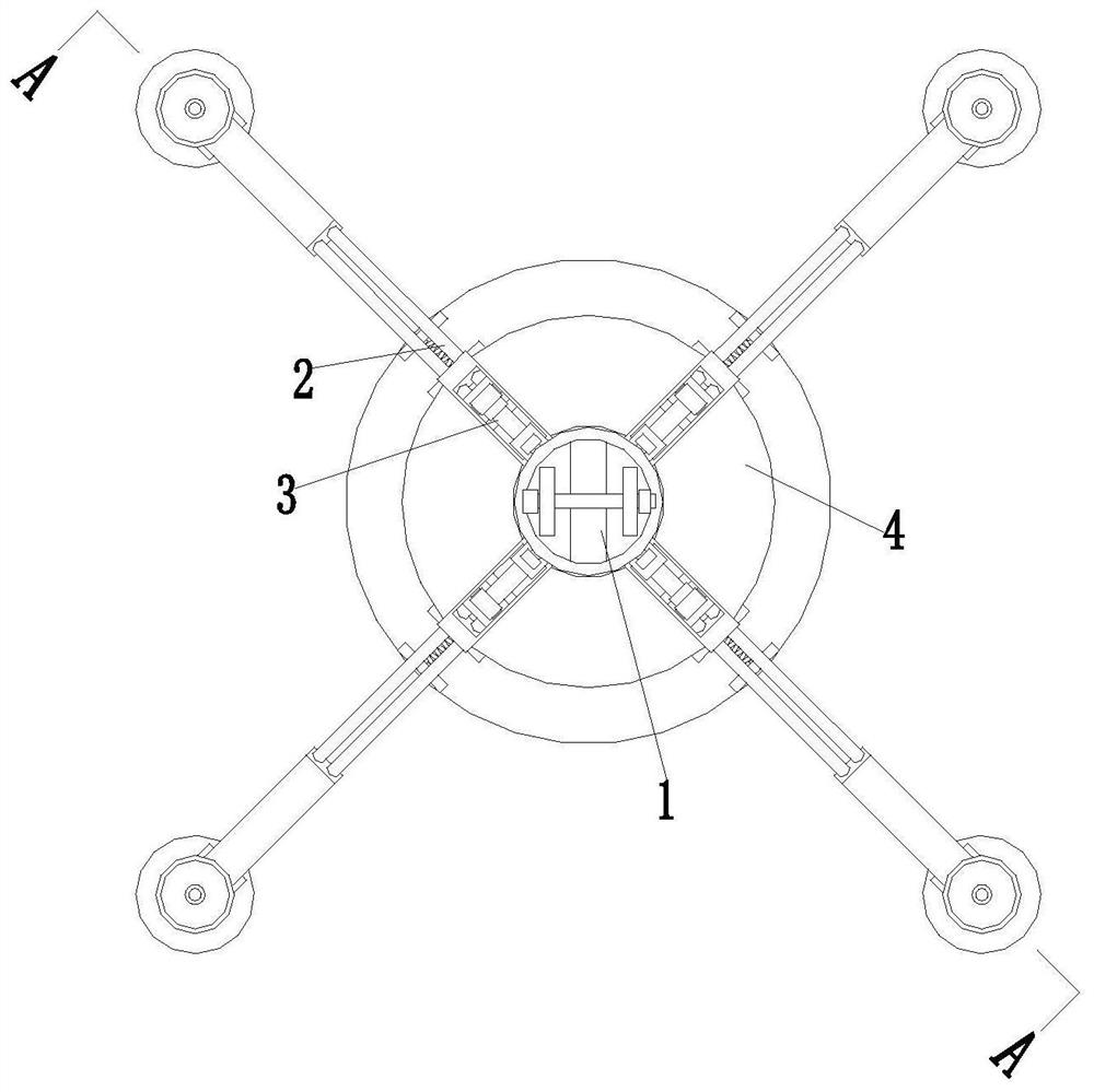 High-rise building outer wall glass curtain wall connecting piece