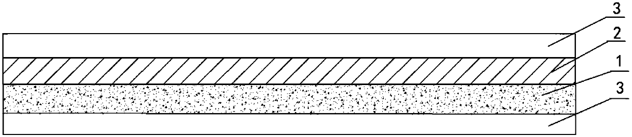 Graphene silver nanowire composite flexible heat-emitting film assembly