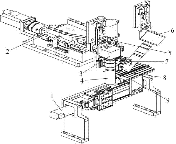 Device used for dispensing balanced armature earphone receiver