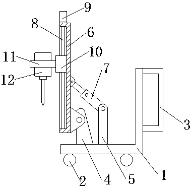 Drilling machine for engineering