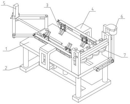 Steel derusting device for building engineering