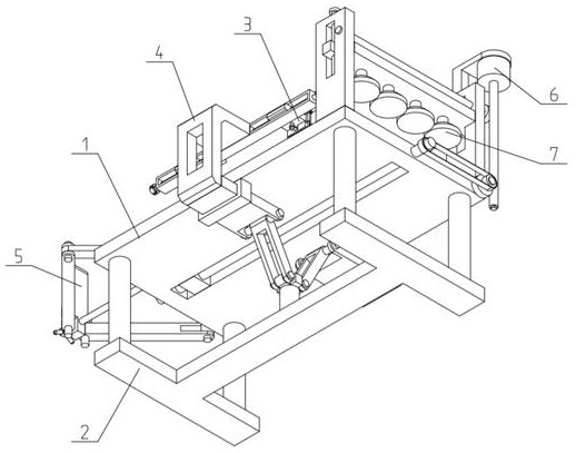 Steel derusting device for building engineering