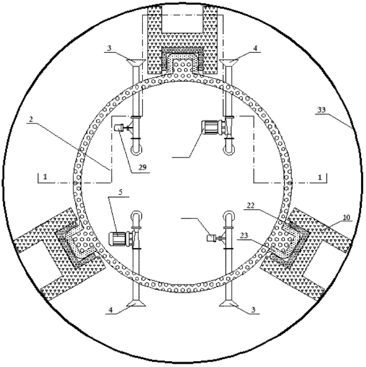 Pre-purification hydraulic, automatic and selective water intake device