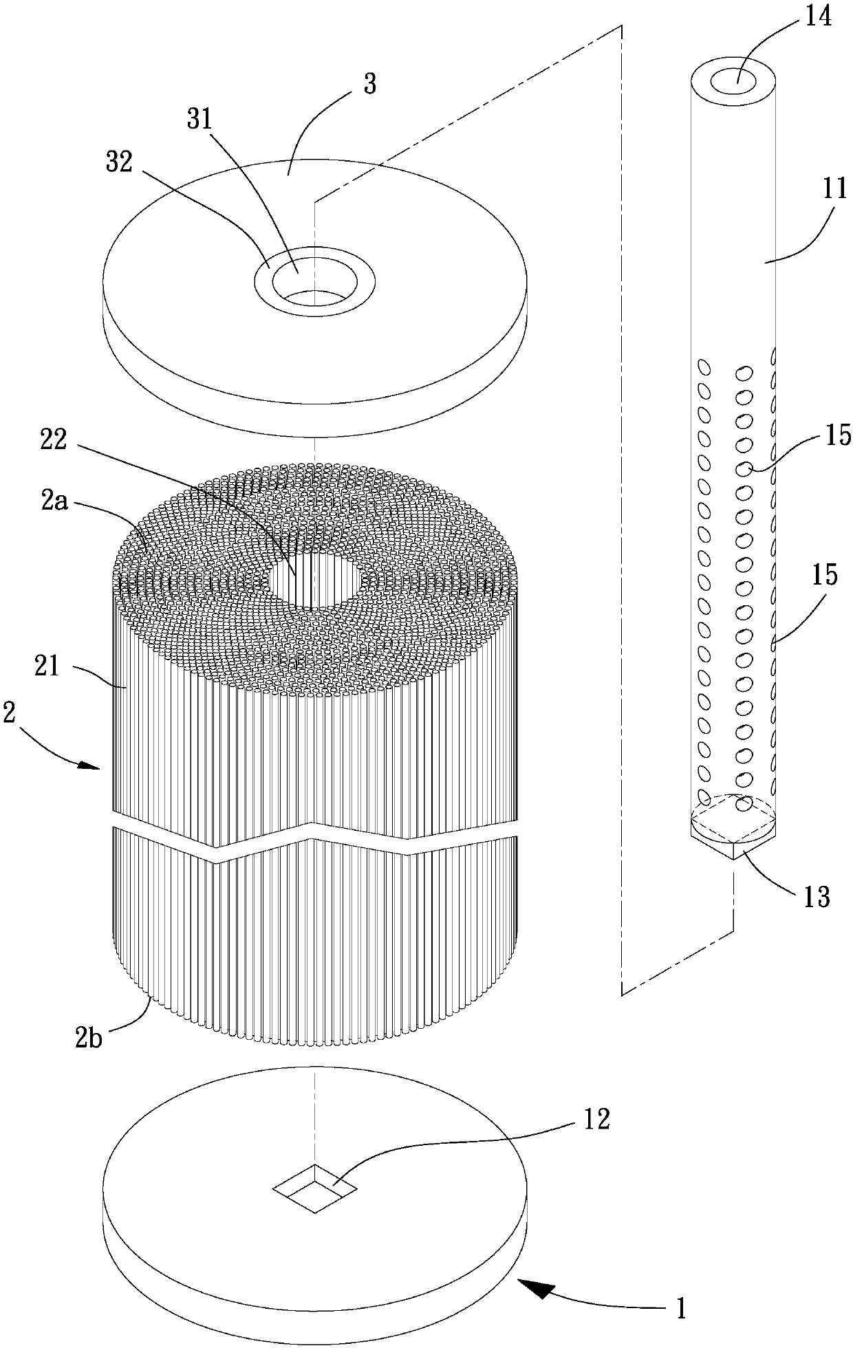 Filtering device