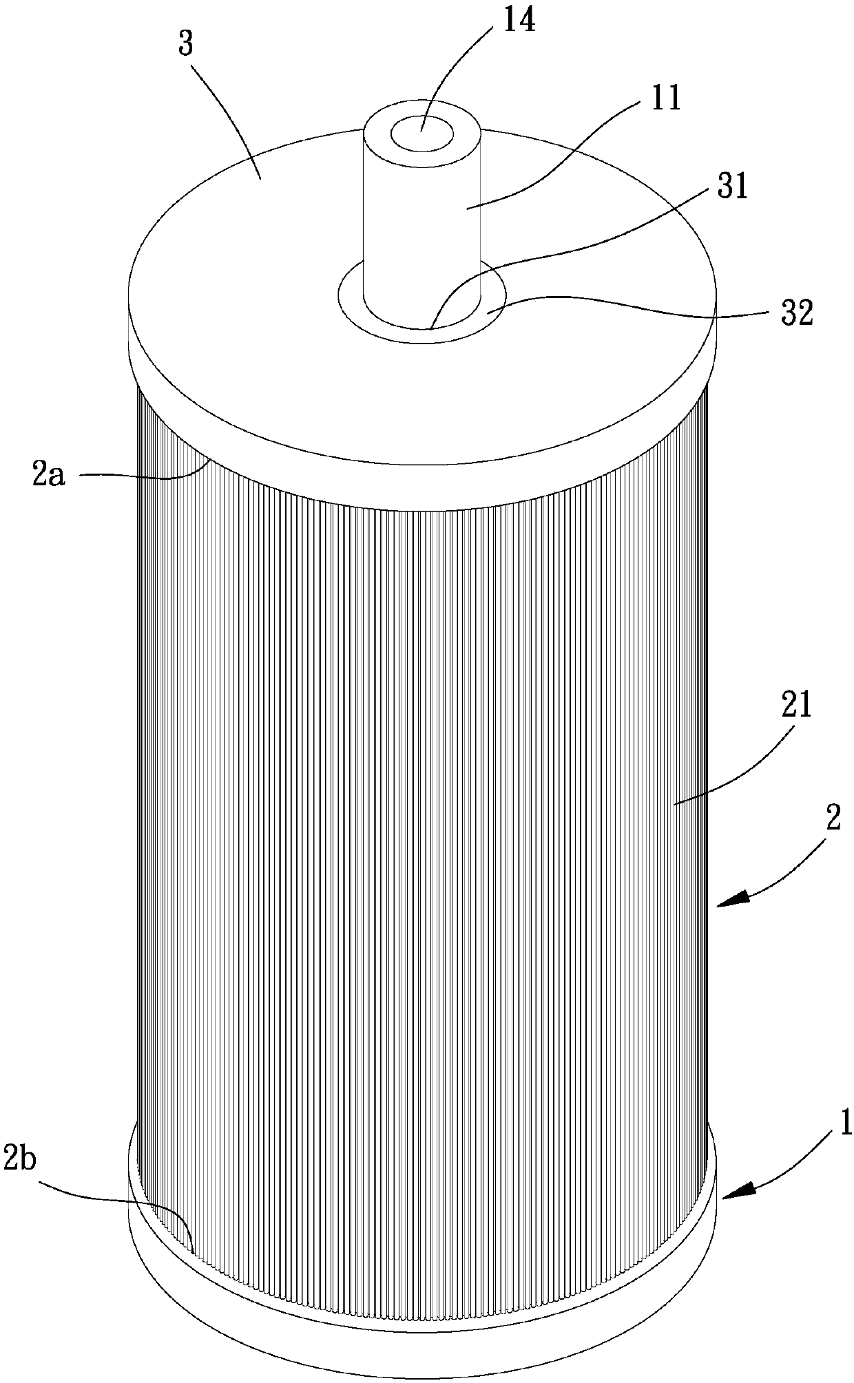 Filtering device