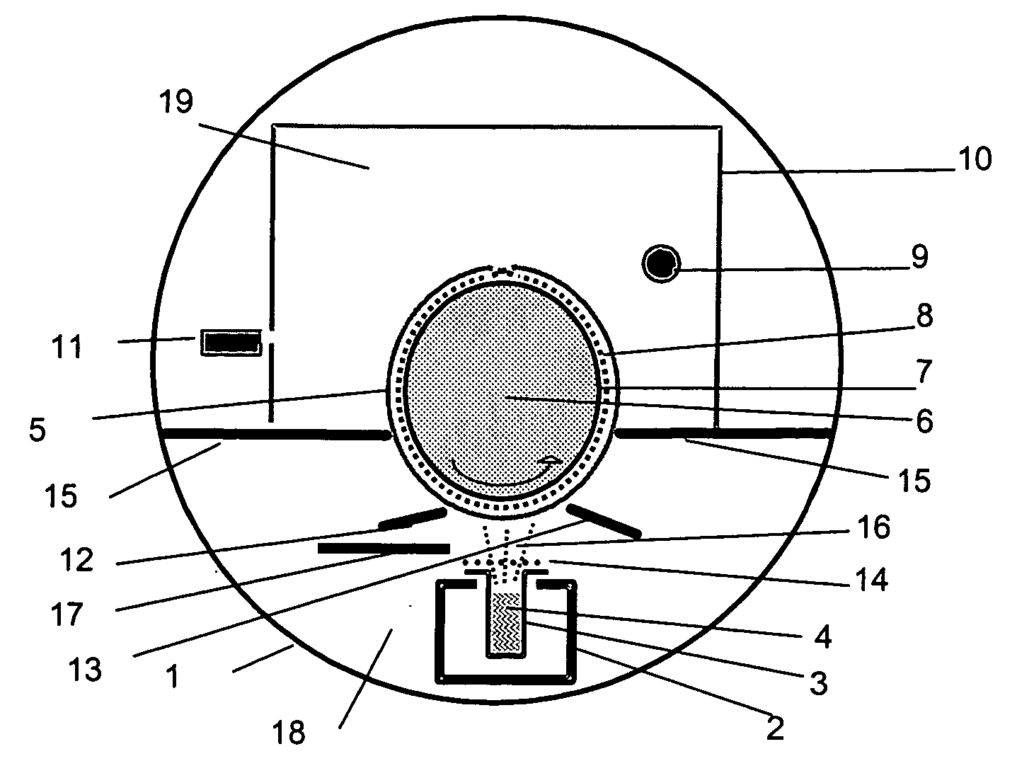 Manufacturing method of phosphor or scintillator sheets and panels suitable for use in a scanning apparatus