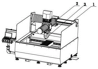 Processing method of machine tool movable support beam axis, its products and special fixture