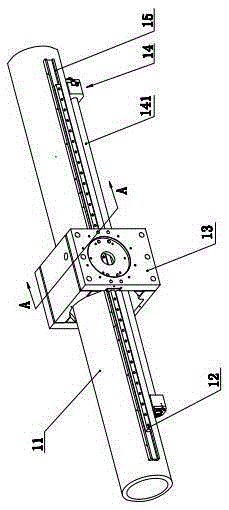 Processing method of machine tool movable support beam axis, its products and special fixture