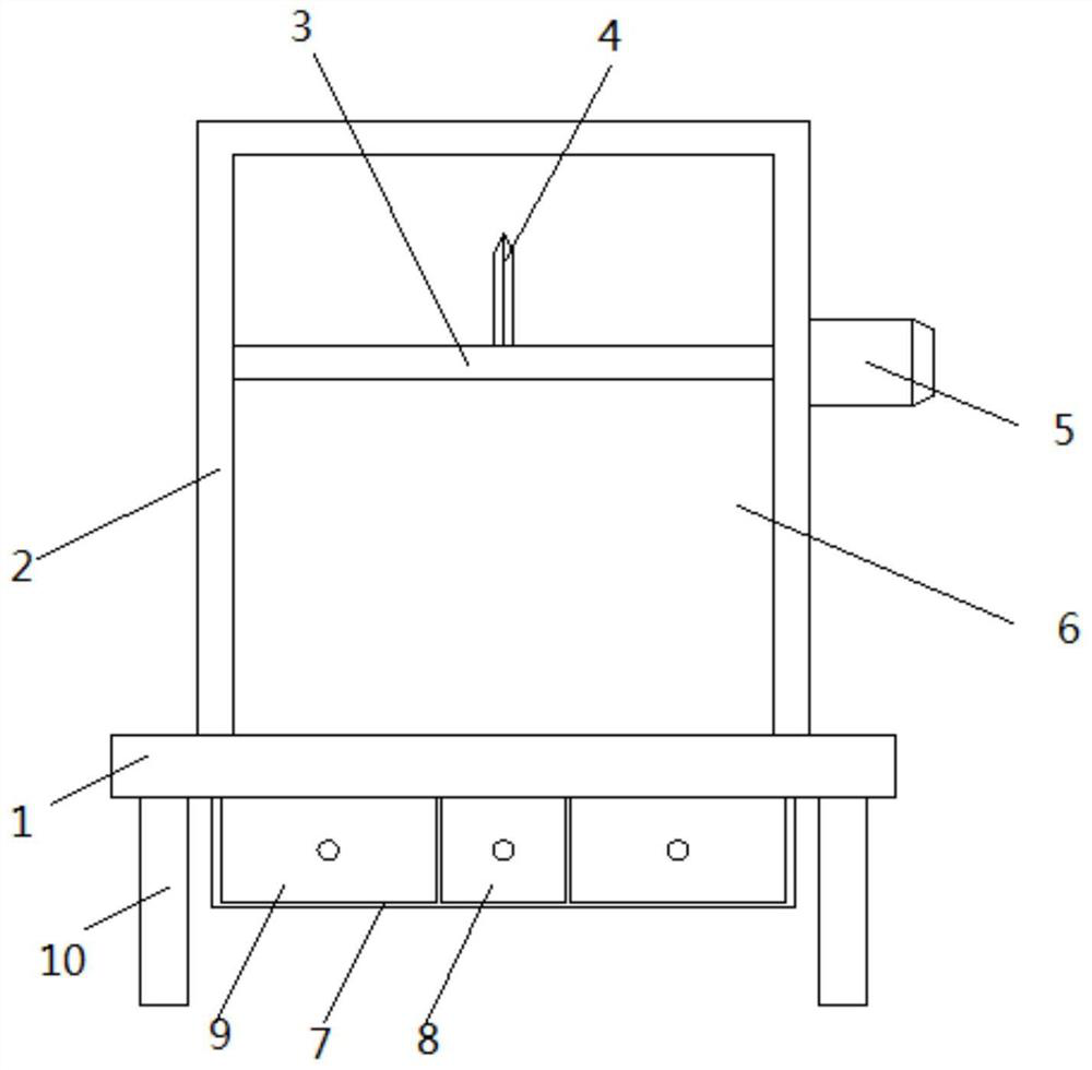 Dust-filtering-type wood processing equipment