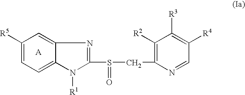 Stable pharmaceutical compositions comprising acid labile benzimidazoles