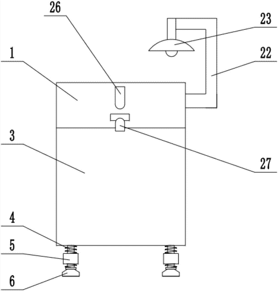 Energy-saving office table with body-building function