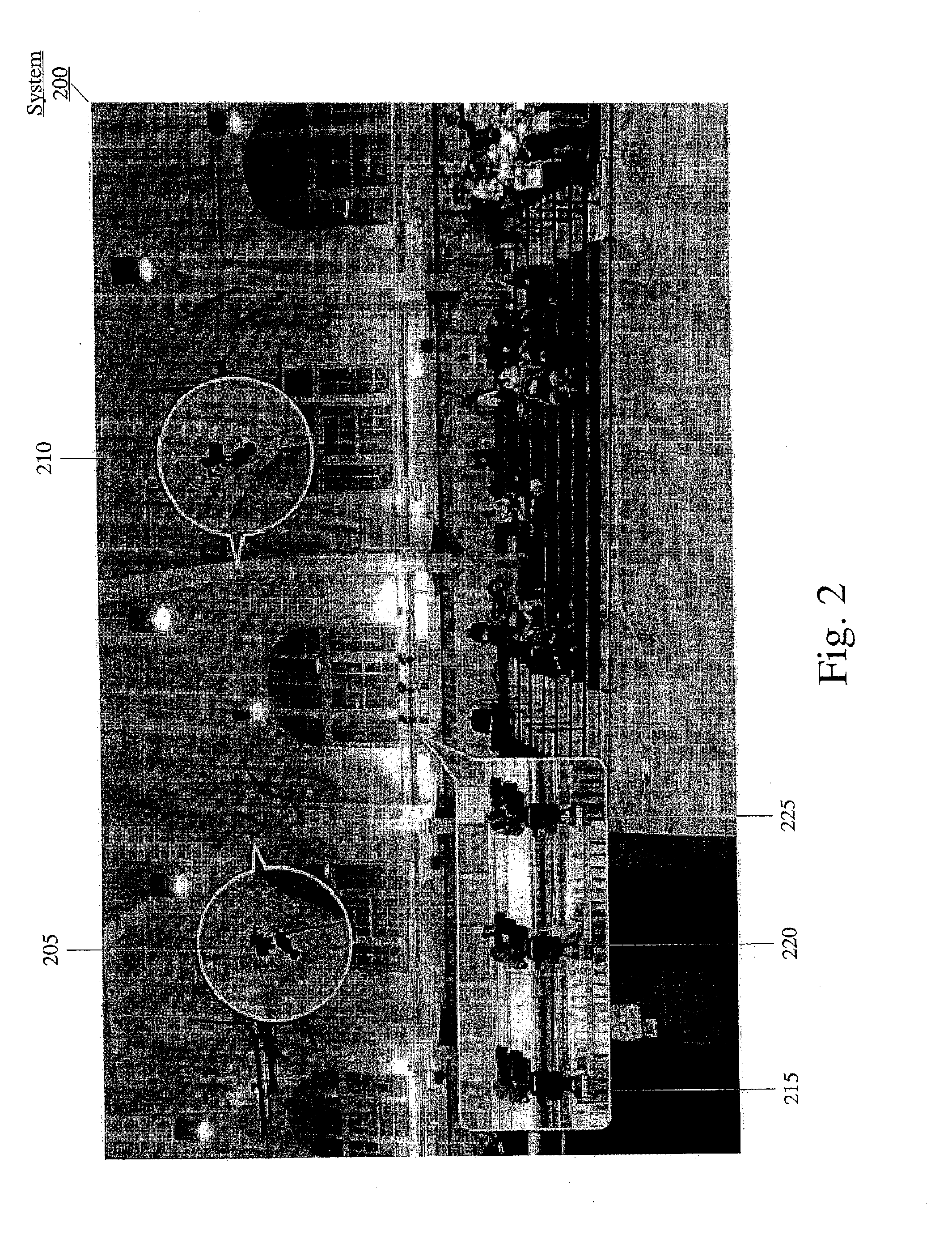 Method and device for spherical resampling for video generation