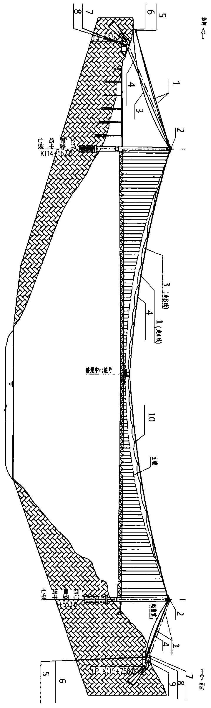 The Method of Stiffening Beams for Construction of Large-span Suspension Bridges by Cable Hanging