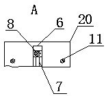 Computer cable carding device