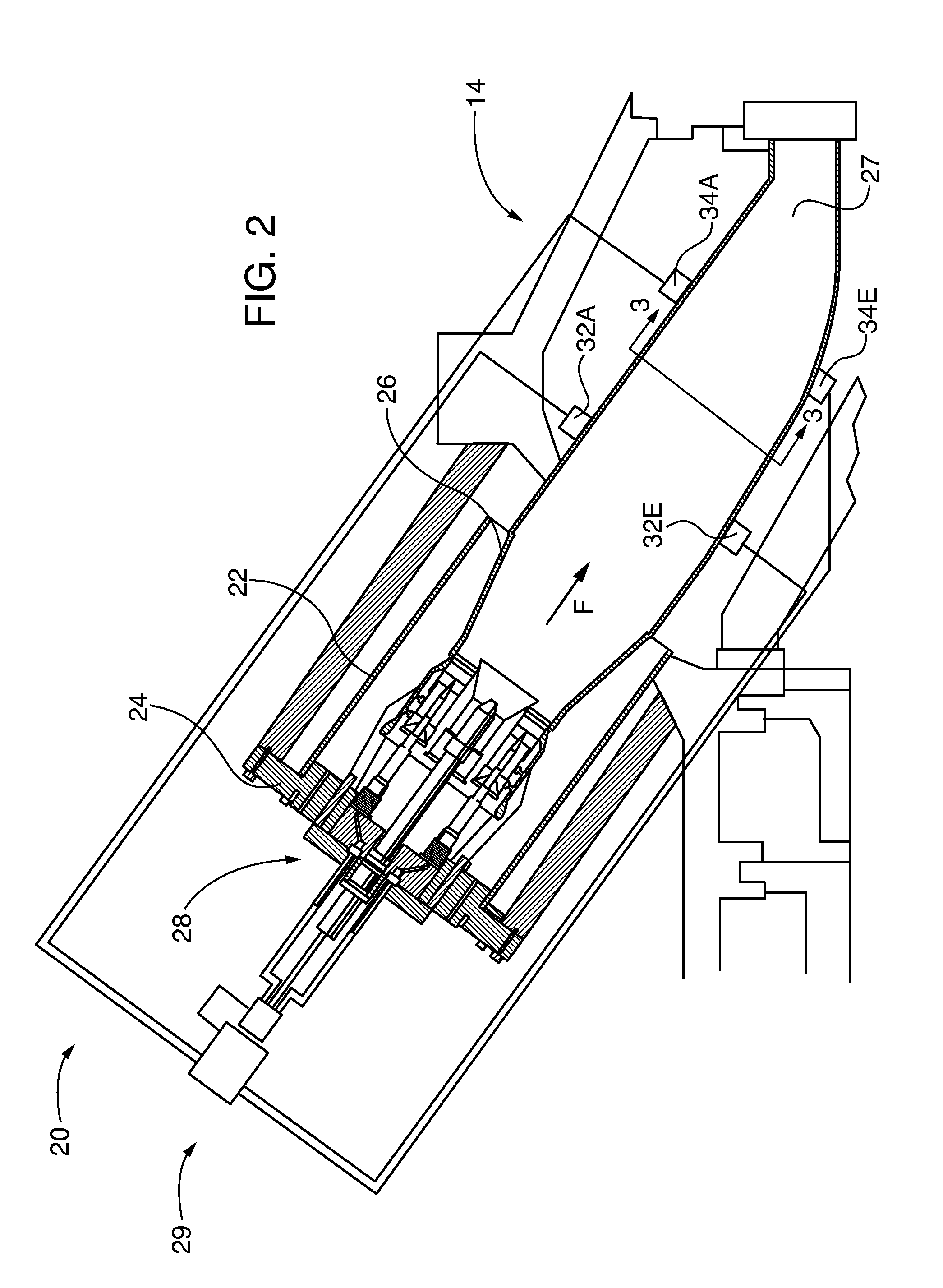 Nonintrusive performance measurement of a gas turbine engine in real time