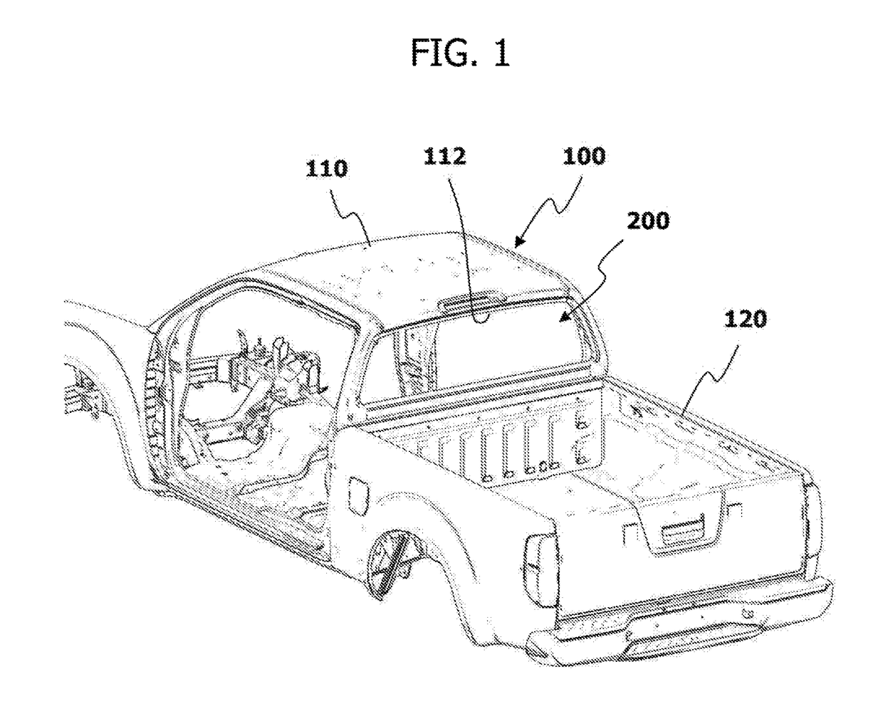 Sliding window for vehicle and power supply apparatus