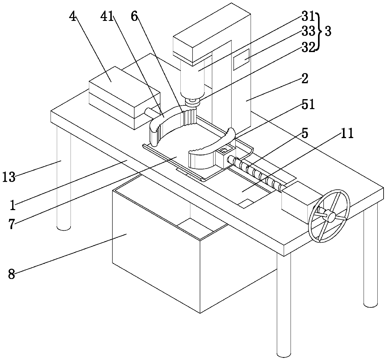 Building material strength detection device and detection method