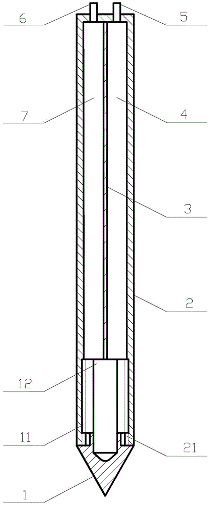 Copper tungsten arc gouging device