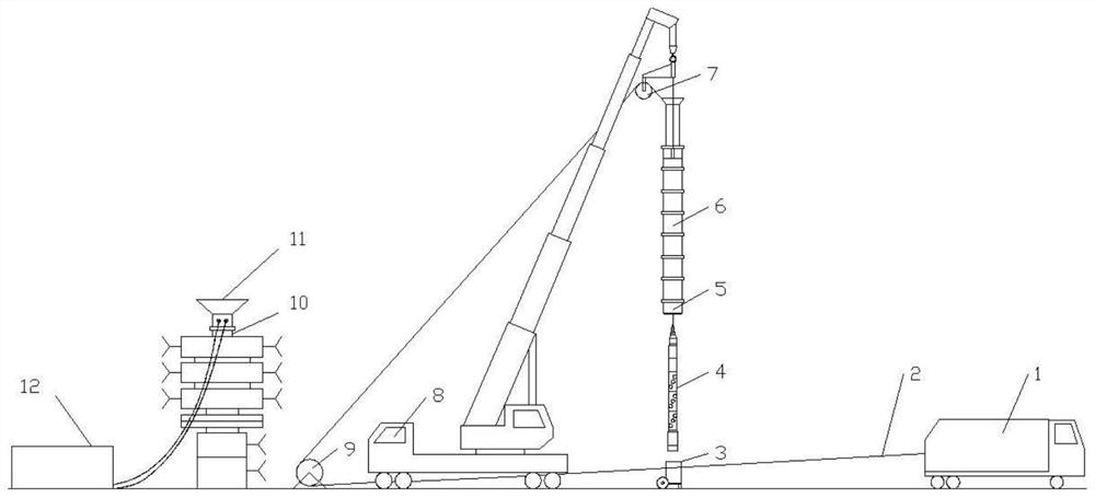 A method for quickly changing tool strings and wellheads in conjunction with bridge plug perforation under pressure