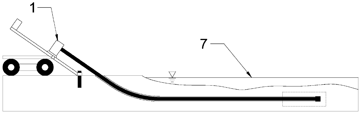 Engineering geological survey method using horizontal directional drilling