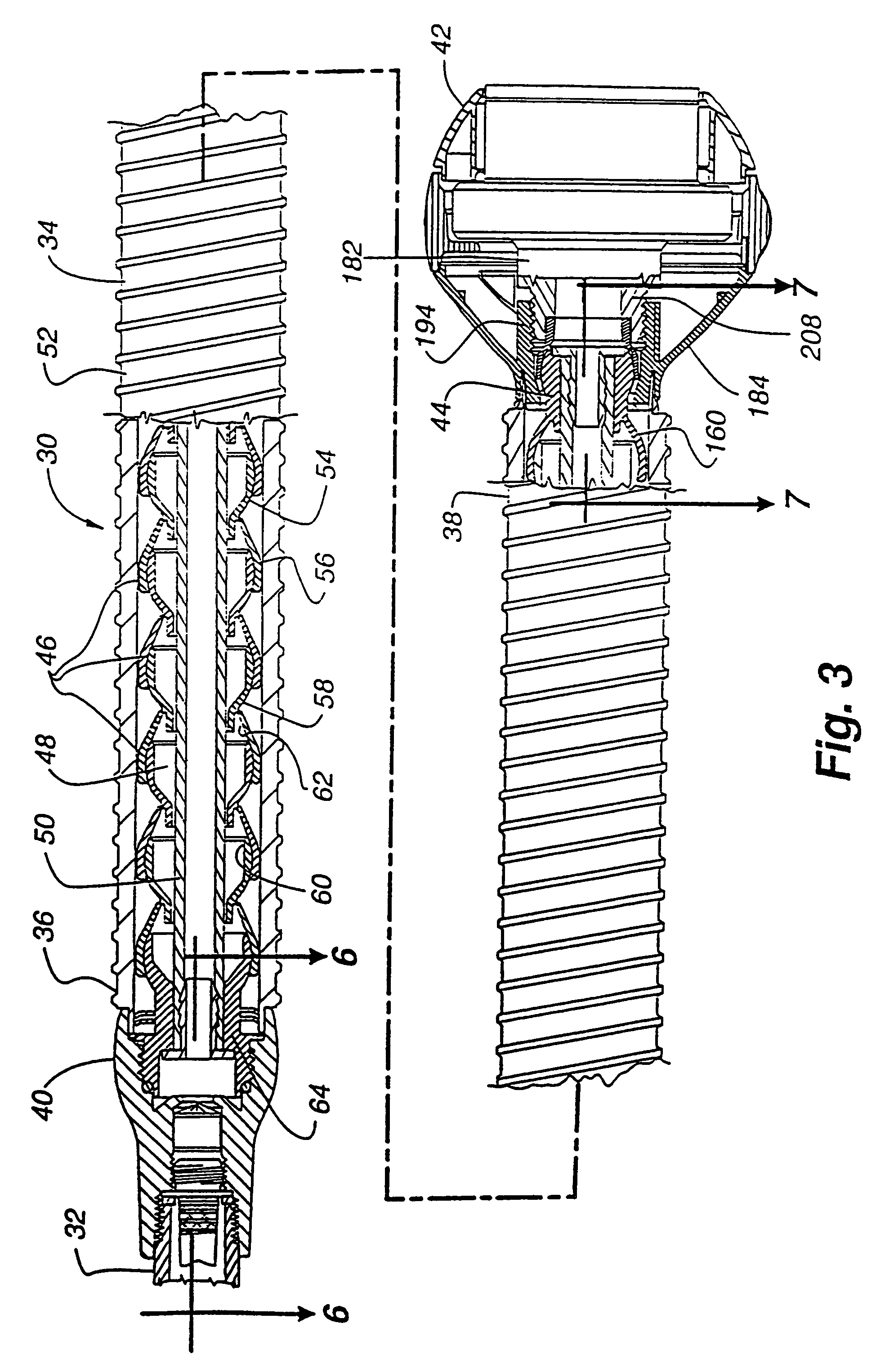 Flexible shower arm assembly