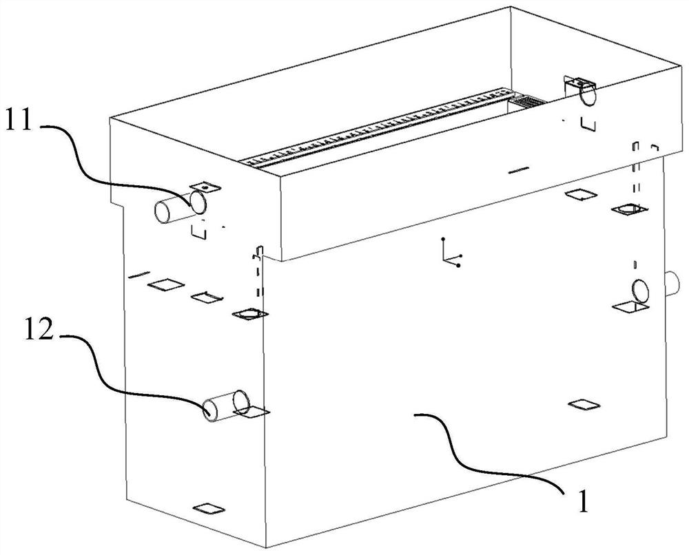 Server heat dissipation device and server heat dissipation method