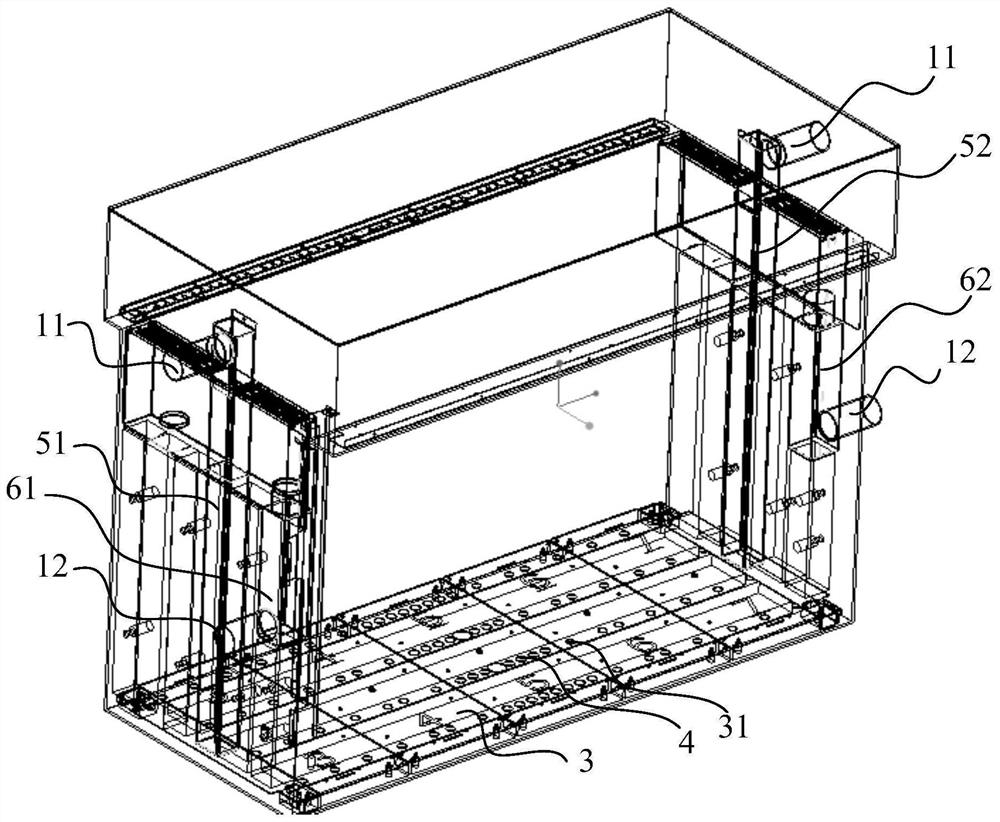 Server heat dissipation device and server heat dissipation method