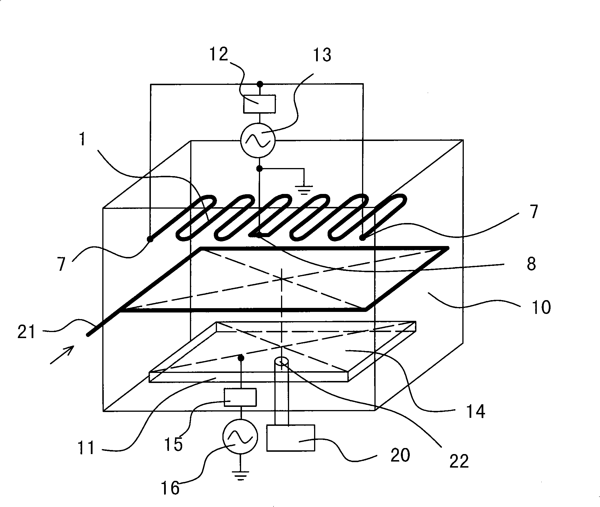 Inductance coupling coil and inductance coupling plasma apparatus